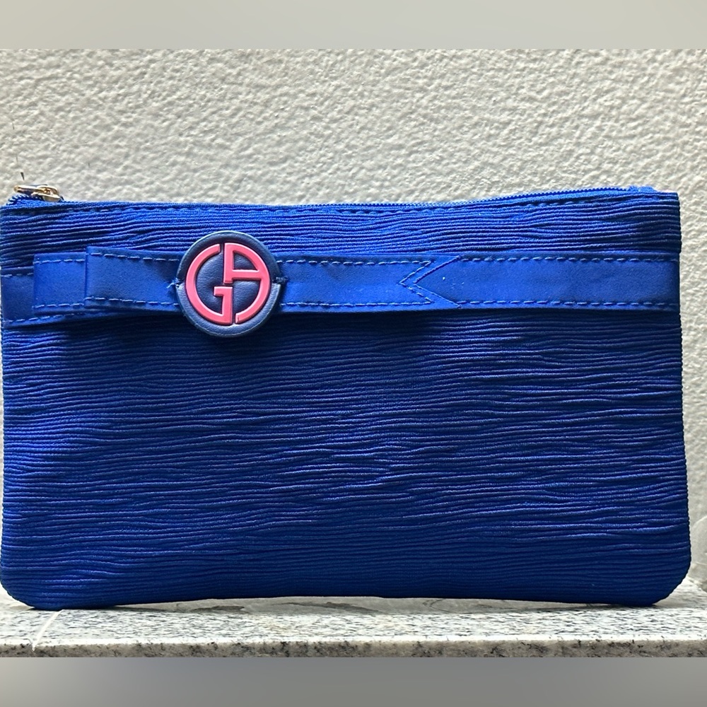 Giorgio Armani toiletries bag / purse/ clutch/ wristlet